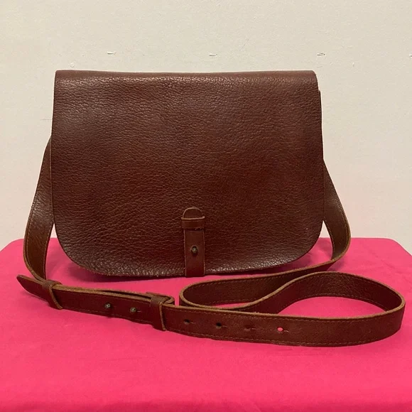 Lucky Brand Leather Bag Sz Medium - Picture 1 of 16